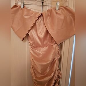 Leau Divine Satin Corset Dress